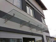 Vchodová stříška Bohemit Krystal