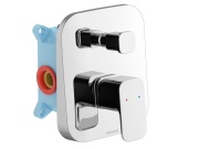 Ravak TD F 065.00CR.O2.RB070 Podomítková baterie 2-cestná bez tělesa, chrom