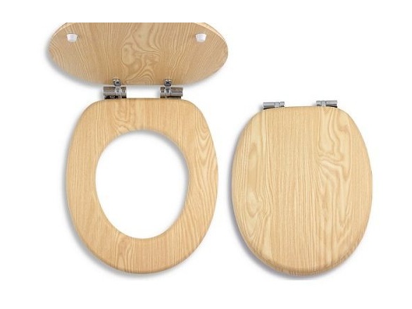 Novaservis WC sedátko s poklopem, dřevěný dekor,  WC/JASAN