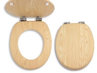 WC, bidety a pisoáre –  Novaservis WC sedátko s poklopem, dřevěný dekor,  WC/JASAN