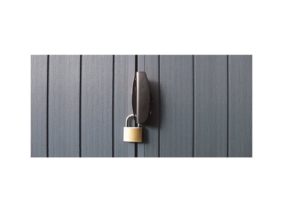 Keter Zahradní domek  Darwin 6 x 4 šedý, s podlahou