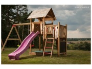 Detské ihrisko so šmykľavkou a hojdačkou Česká Manufaktura Matýsek