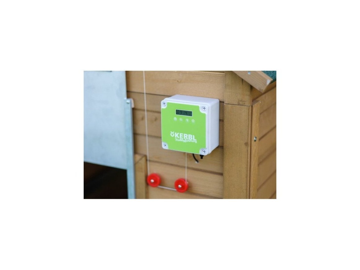 Scobax Automatické otevírání a zavírání kurníku KERBL