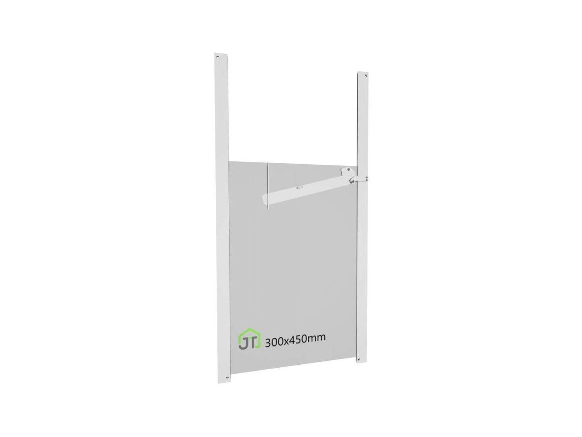 Scobax Bezpečnostní dvířka do kurníku se zpětnou klapkou - 230x340 / 300x450 / 340x550 mm | JOSTechnik
