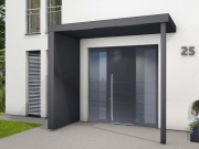 Vchodová stříška Gutta Guttavordach BS PLUS LED strip s bočnicí