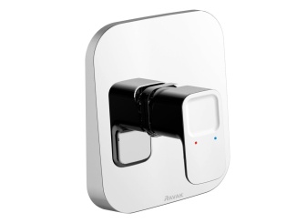 Podomítkové –  Ravak TD 066.00CR.O1.RB070 Podomietková batéria 1-cestná pre R-box, chróm