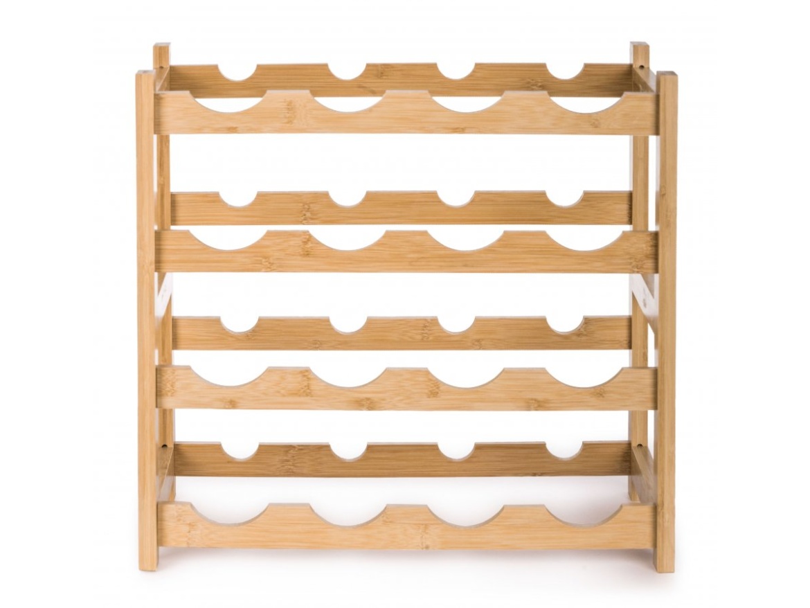 G21 Stojan na víno  na 16 lahví, bambusový