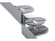 Bradas Skrytá zahradní obruba PALISGARDEN Bradas- 3 m hnědá