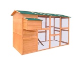 Kurník Scobax Dřevěný maxi kurník ISLAND XXXXL, 2950x1630x1700 mm