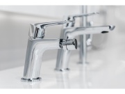 Ravak CL 055.00CR Bidetová stojánková baterie 123 mm s výpustí, chrom