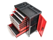 G21 Dílenský vozík  Cooper 7, černo-červený