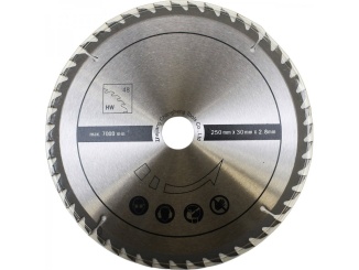 Fatárolás –  Scheppach Pilový kotouč TCT ( 250 x 30 x 2,8 mm, 48 Z )