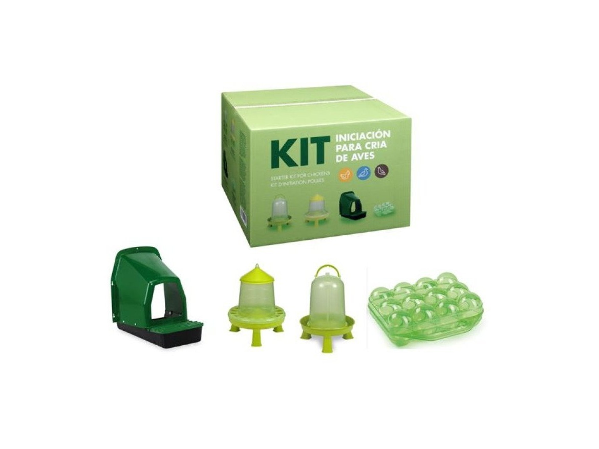 Scobax Základní sada pro chov Nosnic - hnízdo, krmítko, napáječka, blistr na vejce