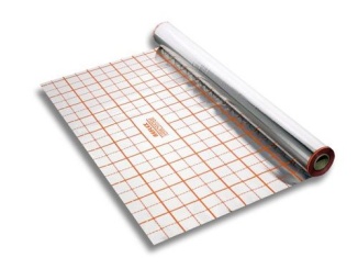 Fűtés és vízmelegítés – Lansanit Systémová hliníková fólie s rastrem, šíře 105 cm