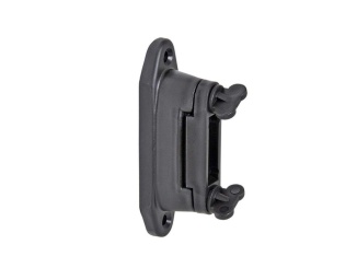 Chov zvířat –  Scobax Izolátor k elektrickému ohradníku rohový plochý pro pásku do 40 mm, na hřebík nebo vrut - 10 ks