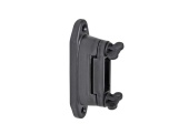 Scobax Izolátor k elektrickému ohradníku rohový plochý pro pásku do 40 mm, na hřebík nebo vrut - 10 ks