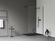 Ravak Walk-In Wall Set 80, černá+transparent