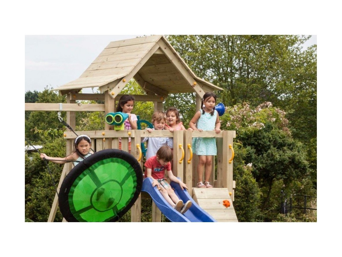 Gyermekjátszótér csúszdával Česká Manufaktura Pagoda