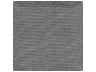 Čalouněné panely –  Luna Square 30x30 cm šedá