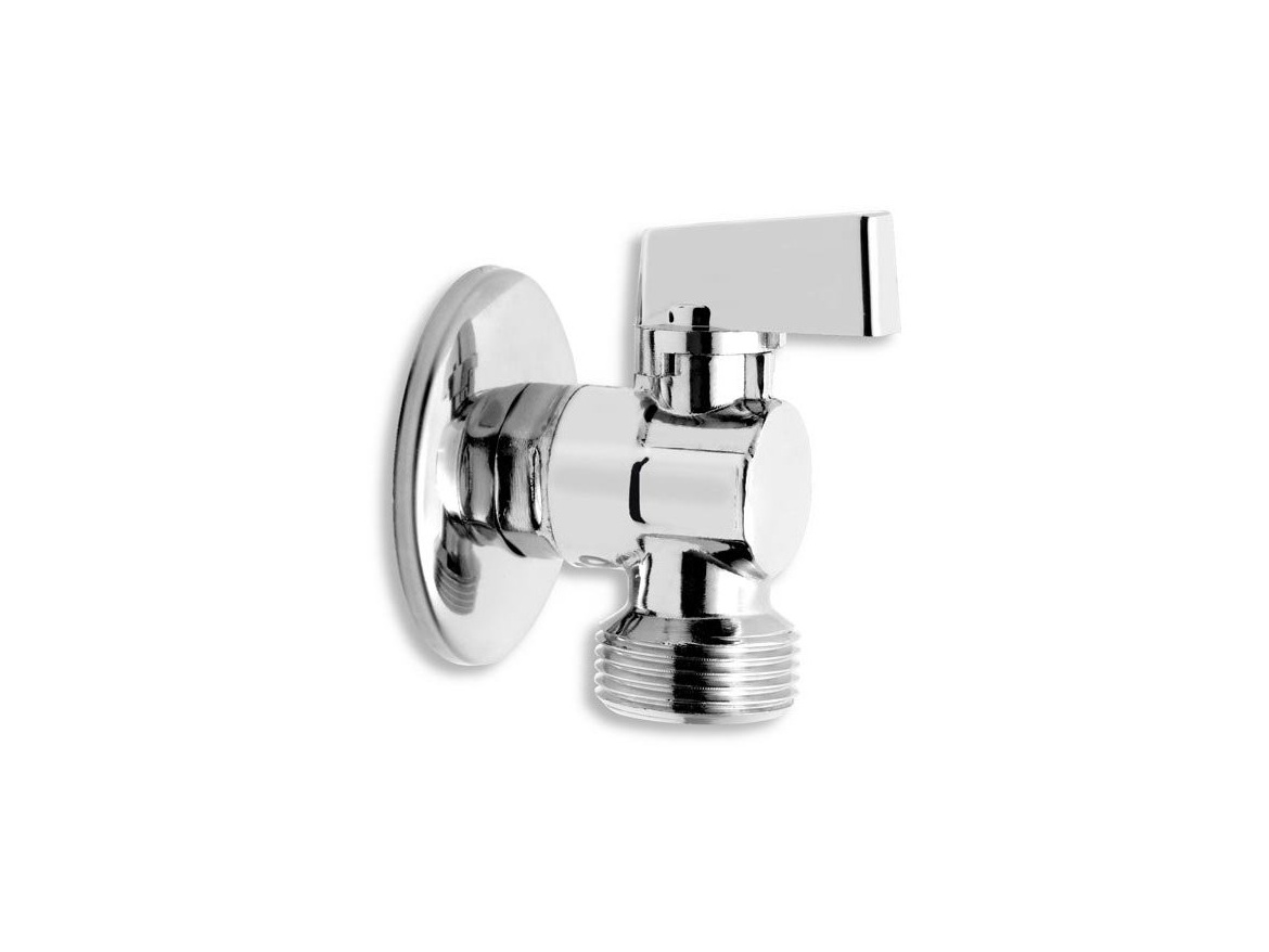 Novaservis Ventil rohový pračkový 1/2" x 3/4" se zpětnou klapkou,  CF3027