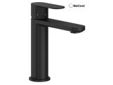 Ravak CR II 014.21BL Umývadlová batéria BeCool 175 mm bez odtokovej armatúry, čierna