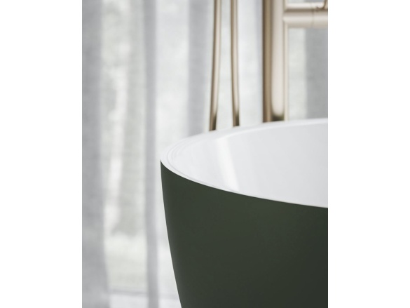 Ravak Vana Freedom O Tec 170x77 volně stojící, Smoke Grey/bílá, krytka odtoku bílá/černá/chrom