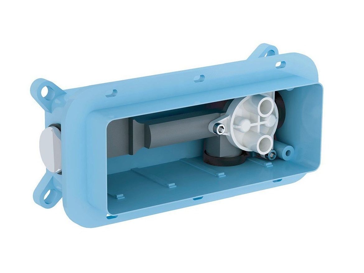 Ravak CR 019.20BL.O1 Umývadlová podomietková batéria vrátane R-boxu, čierna