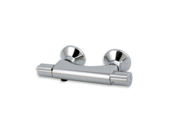 Novaservis Sprchová baterie Aqualight 120 mm, chrom, nástěnná, termostatická, bez příslušenství,  2564/1,0