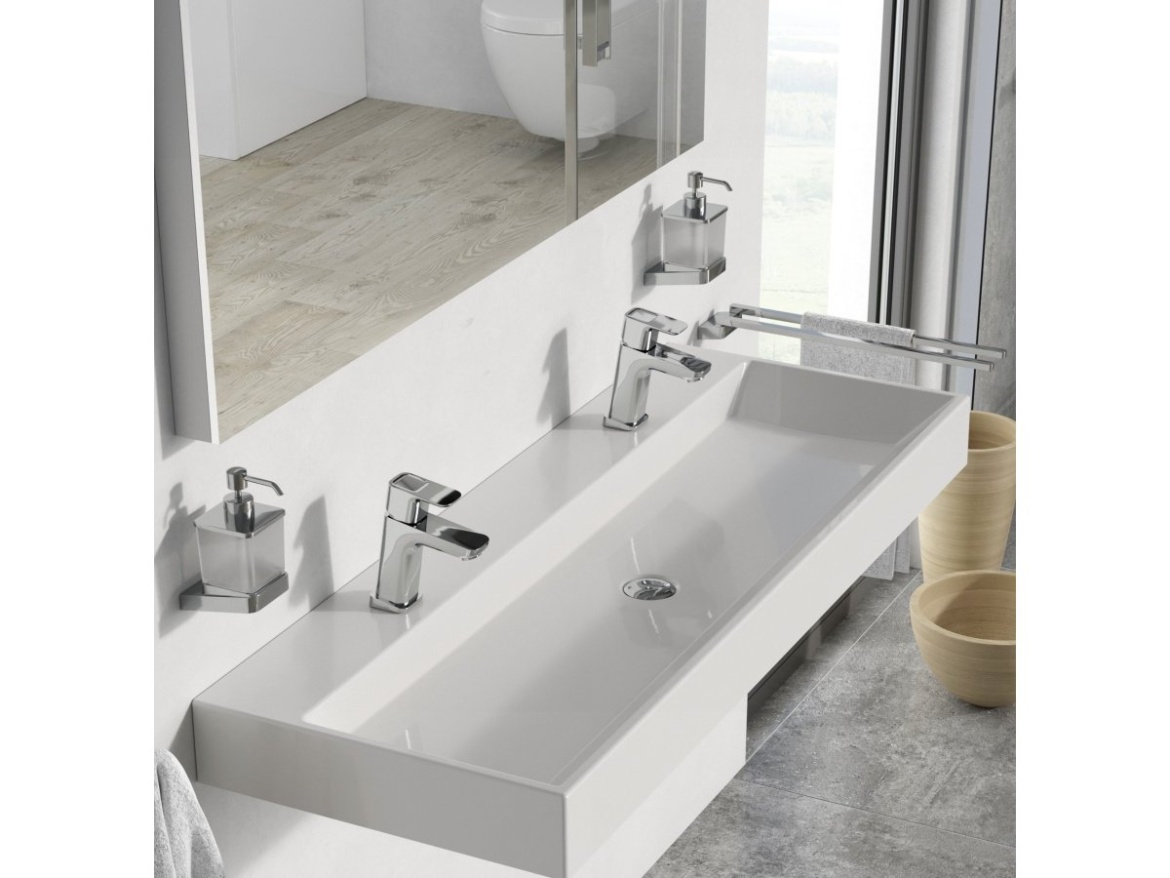 Ravak TD 014.00CR Umyvadlová stojánková baterie 172 mm bez výpusti, chrom