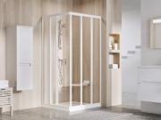 Ravak ASRV3 90 198, čierna+transparent