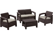 Keter Zahradní set Corfu II set - hnědá / béžová