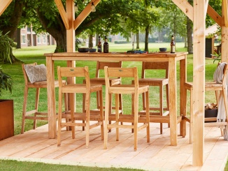 Jelentések –  Tuindeco Teak barset Buckingham