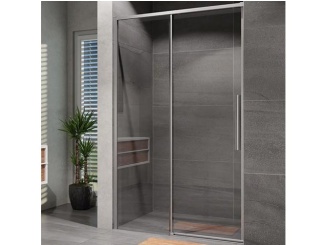 Zuhanyozás –  Lansanit Sprchové dveře Alvaro 1100 mm, sklo čiré, profil chrom,  SZD11