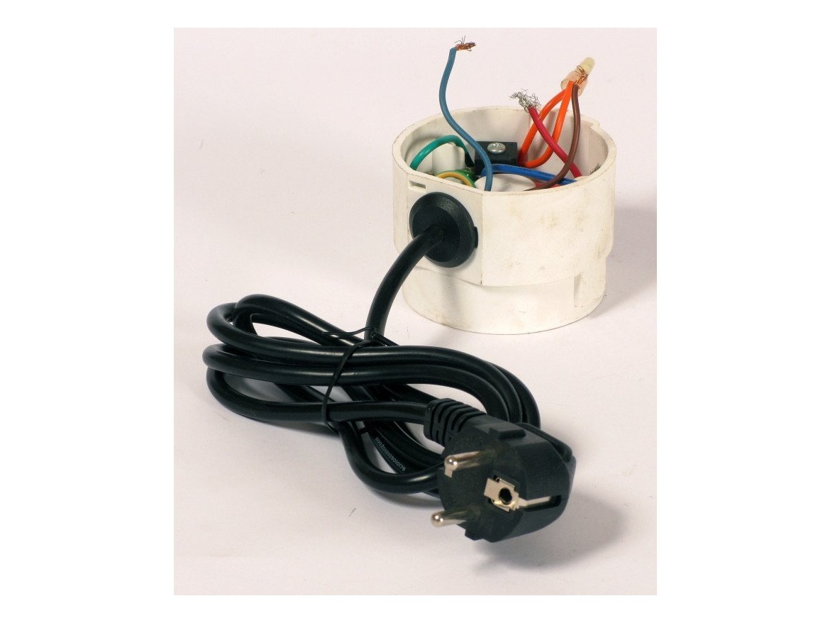 Náhradní díly drtiče EcoMaster 40* - Komplet bez víčka a filtru - spodní díl motoru pro ED - bílý (3/4 HP)