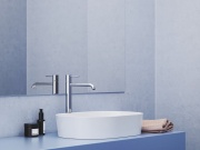 Ravak ES 015.11WV Umývadlová batéria BeCool 340 mm bez odtokovej armatúry, White Velvet