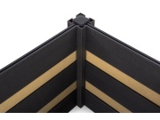 G21 Vyvýšený záhon  Crop Duo 106 x 106 x 57, WPC, Cumaru