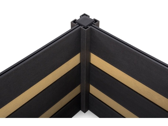 G21 Vyvýšený záhon  Crop Duo 106 x 106 x 57, WPC, Cumaru