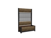 Keter Zahradní květináč/ truhlík pro pnoucí rostliny Keter TULIP DECO - walnut / ořech