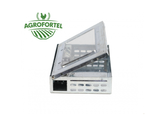 Chov zvierat –  Scobax Past na myši domečková obdélníková s průhledným krytem