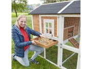 Kurník Scobax Dřevěný kurník IZMIR, 2000x1200x900 mm