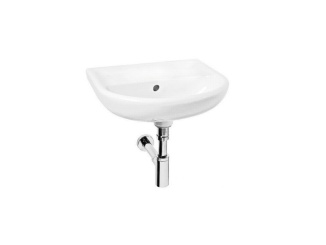 Sanitárna keramika –  JIKA Umyvátko Lyra Plus 45x37 cm, bez otvoru, bílé, na stěnu, s přepadem, , H8153820001091