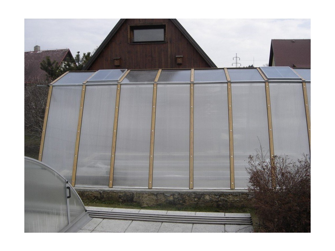 Exolon Polykarbonátová deska čirá 4 mm 2W (dvoustěnná)