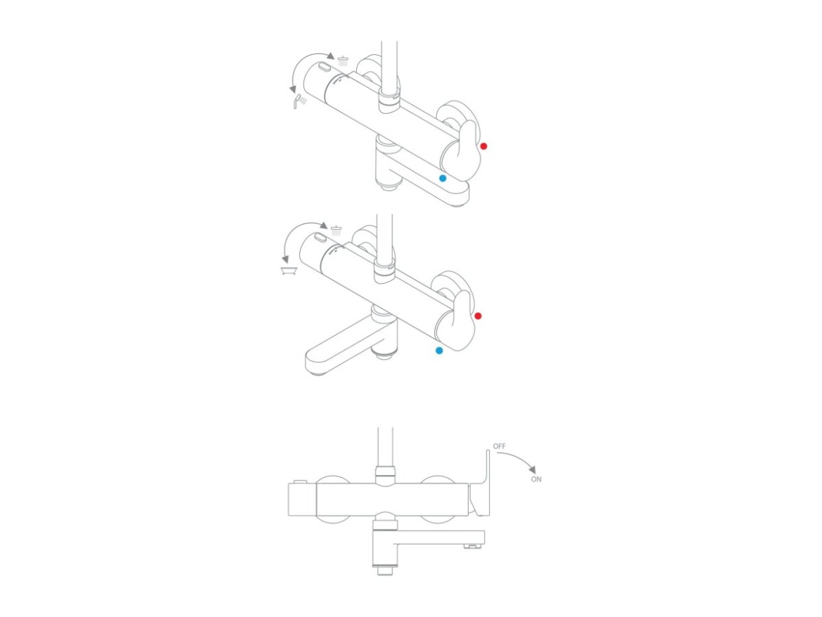 Ravak DS 092.00CR Sprchový stĺp netermostatický, posuvný, s výtokom a sprchovým setom, chróm