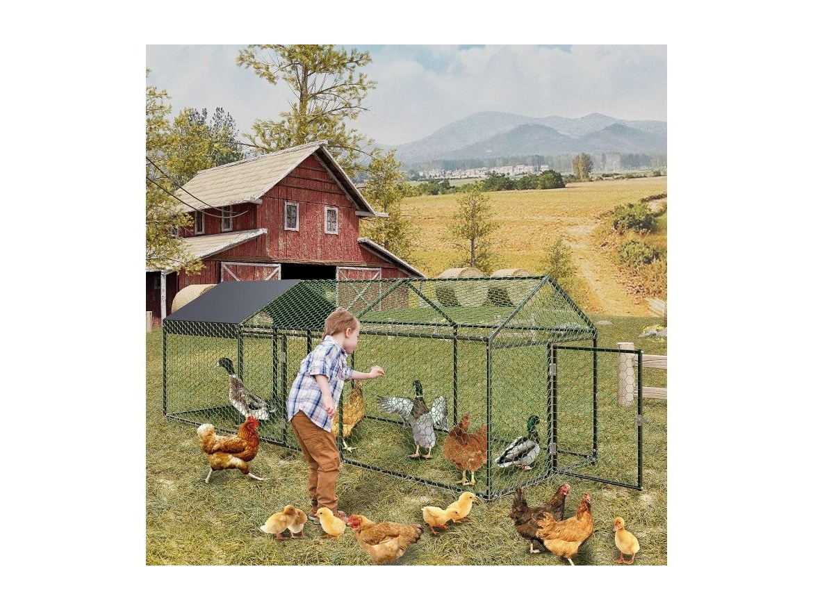 Scobax Kovový výběh - venkovní klec 3x1x1 m