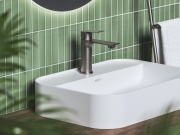 Ravak PN 014.00CR Umyvadlová stojánková baterie 165 mm bez výpusti, chrom