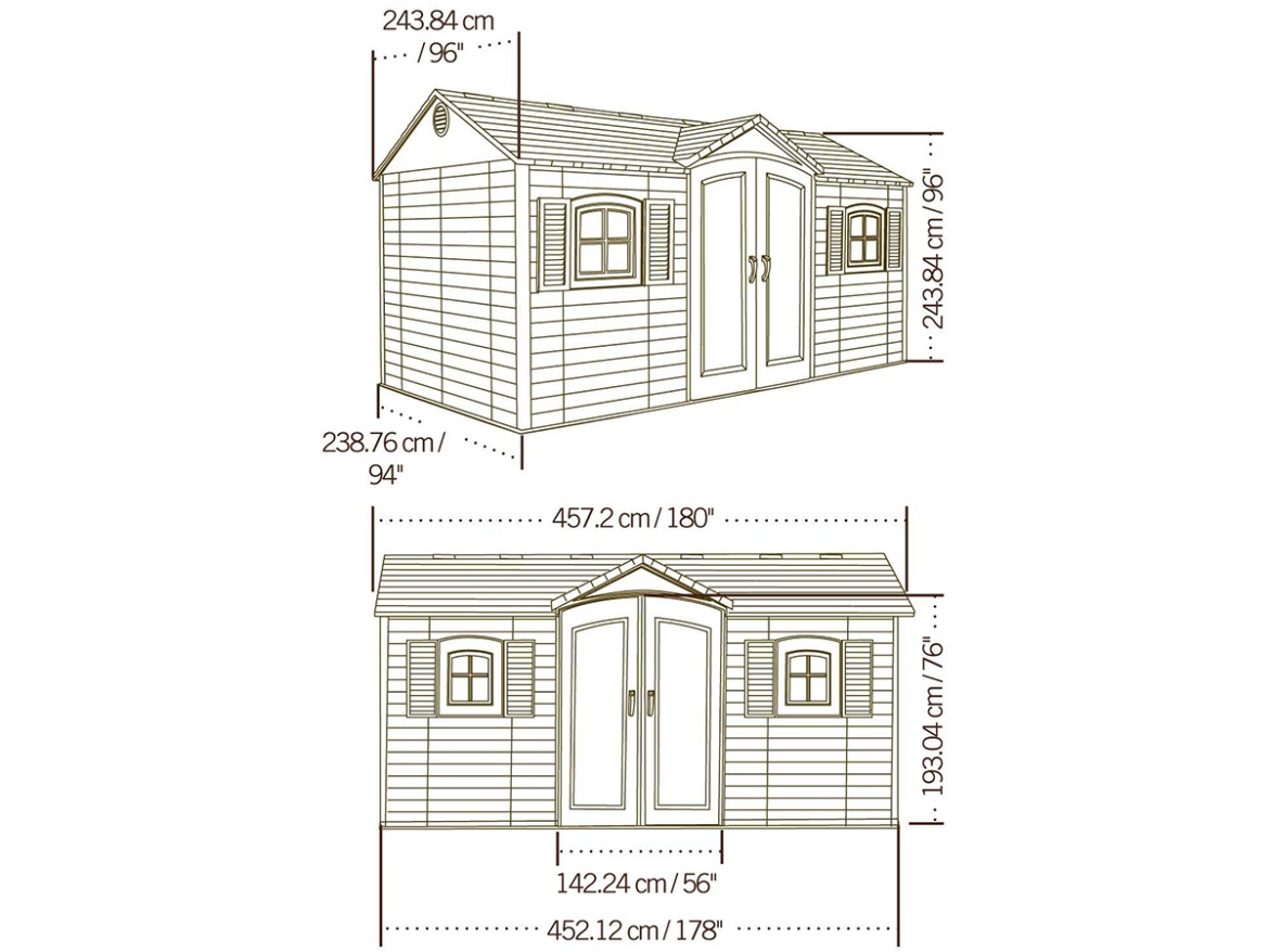Domček Lifetime Garten Villa