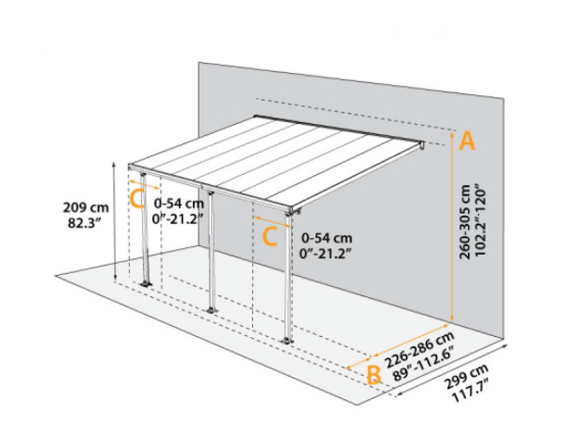 Pergola Palram Capri