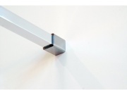 Ravak Walk-In Free Set 150, čierna+transparent