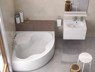 Koupelna a WC –  Ravak Vana Gentiana 140x140