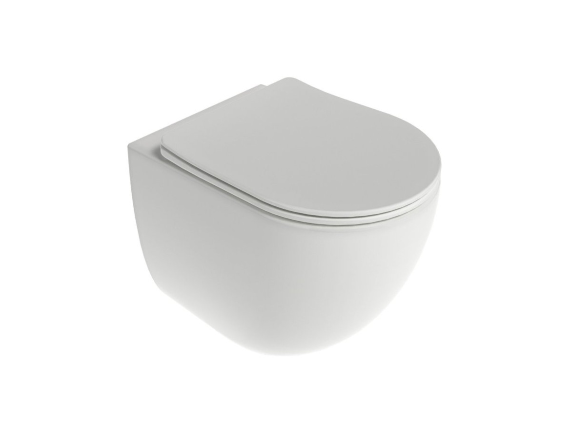 Ravak WC Chrome AquaSpin set, závěsný, bílá